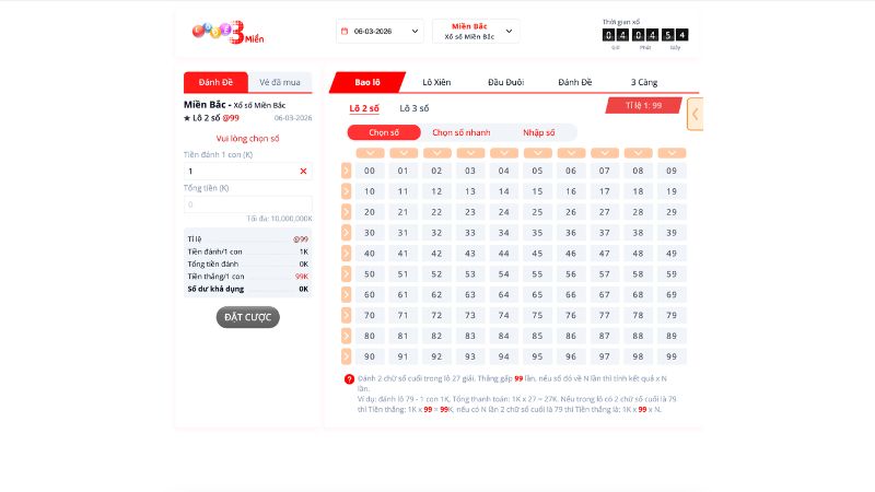 Lý do nên lựa chọn chơi Lô đề VU88