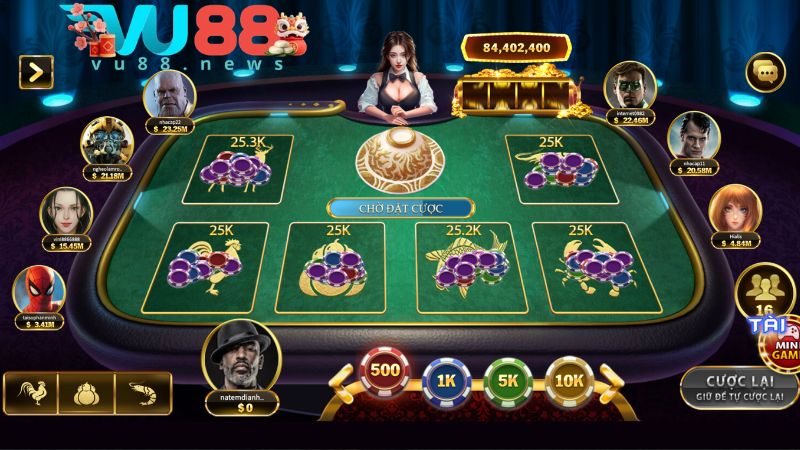 Cách truy cập sảnh Table Games VU88 cho bet thủ