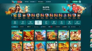 Sảnh chơi Game Slot trên nhà cái VU88