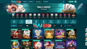 Giới thiệu về sảnh chơi Table Games VU88