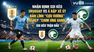 Nhận định soi kèo Uruguay vs Ả Rập Xê Út: Bản lĩnh "Cựu vương" đè bẹp "Chim ưng xanh"
