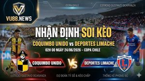 Nhận định soi kèo Coquimbo Unido vs Deportes Limache 02h 00 ngày 24/06/2026 – Copa Chile