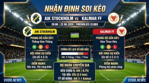 Nhận định soi kèo AIK Stockholm vs Kalmar FF 20h 00 ngày 22/06/2026 – Friendlies Clubs