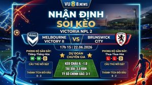 Nhận định soi kèo Melbourne Victory II vs Brunswick City 17h 15 ngày 22/06/2026 – Victoria NPL 2