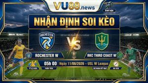 Nhận định soi kèo Rochester W vs RKC Third Coast W 05h 00 ngày 11/06/2026 – USL W League