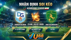 Nhận định soi kèo Damash Gilanian vs Ario Eslamshahr 23h 00 ngày 03/07/2026 – Azadegan League